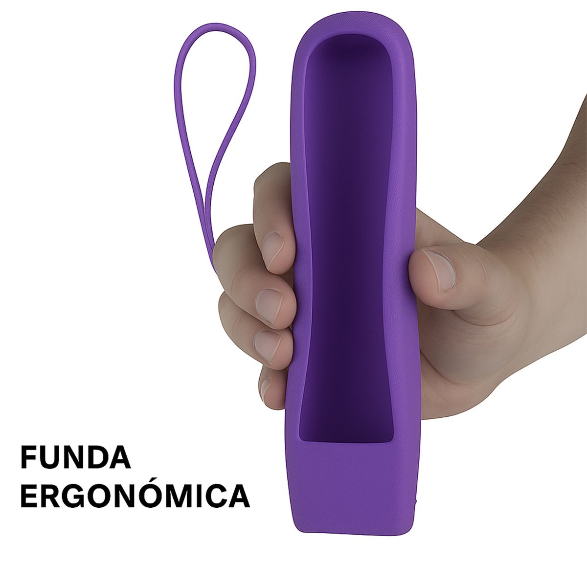 GENERICO - Control Remoto Para Tv LG Smart Led LCD 4k+ Funda Color Morado