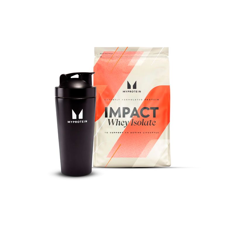 MYPROTEIN - Impact Isolate 2.5 kg Chocolate + Shaker Metalico Mp 700 Ml