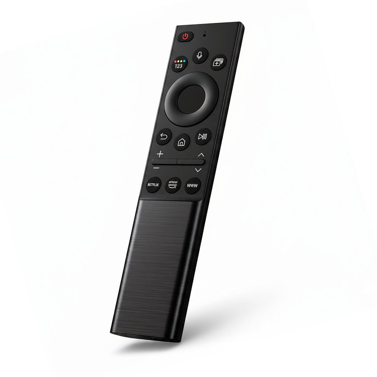GENERICO - Control Remoto Para Samsung Con Voz Smart 4k Ws-2022+ Funda Azul