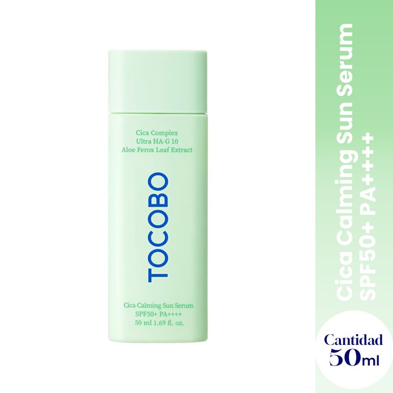 TOCOBO - Cica Calming Sun Serum SPF50+ Pa++++ Tocobo 50Ml + Regalo