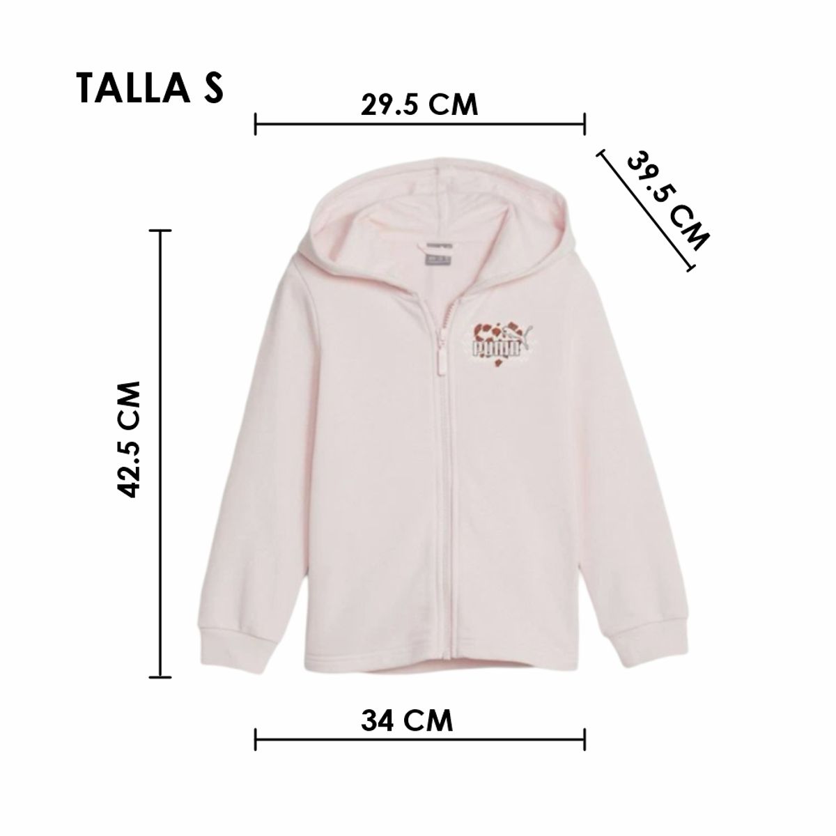 GENERICO - Casaca Pink Mix Mtch Niña Talla S