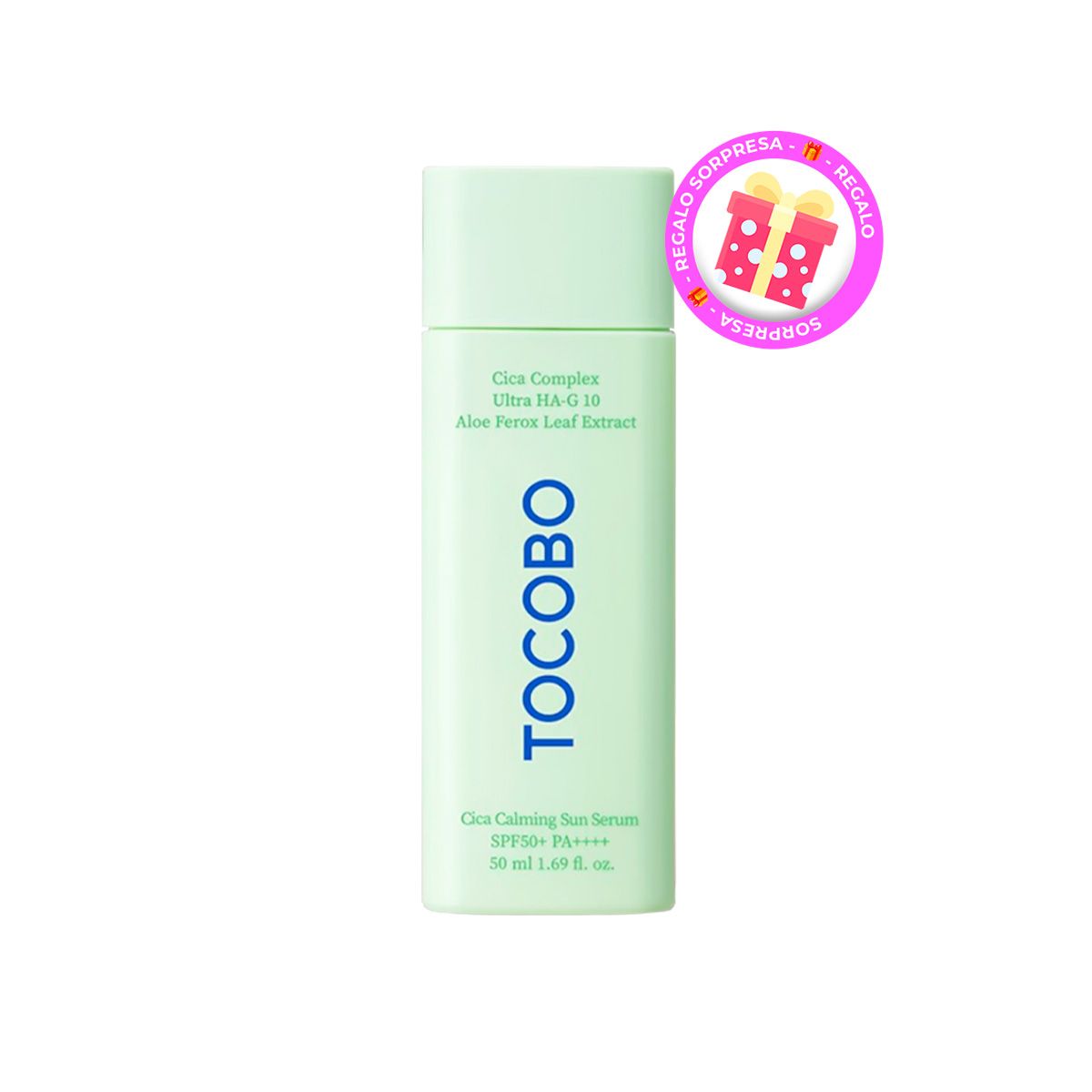 TOCOBO - Cica Calming Sun Serum SPF50+ Pa++++ Tocobo 50Ml + Regalo