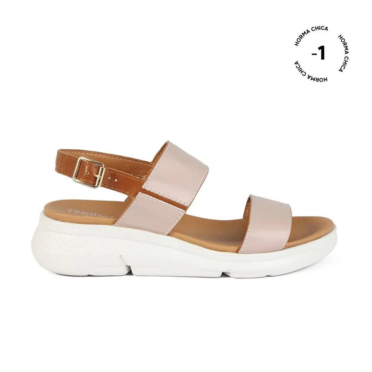 STHEF - Sandalia Casual Mujer 7530 BEIGE-STHEF