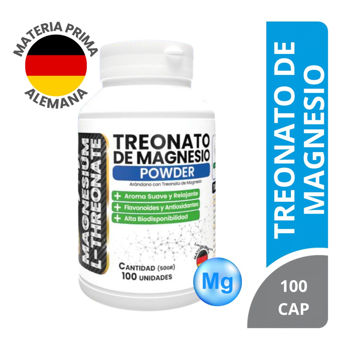 GENERICO - Treonato de Magnesio