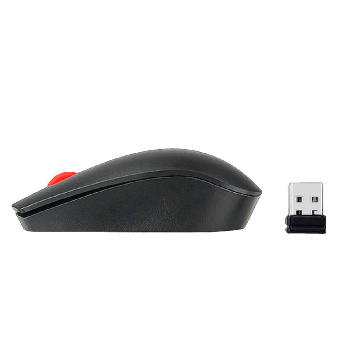 LENOVO - Mouse Lenovo ThinkPad Inalámbrico USB, 1200 DPI, Ambidiestro Negro