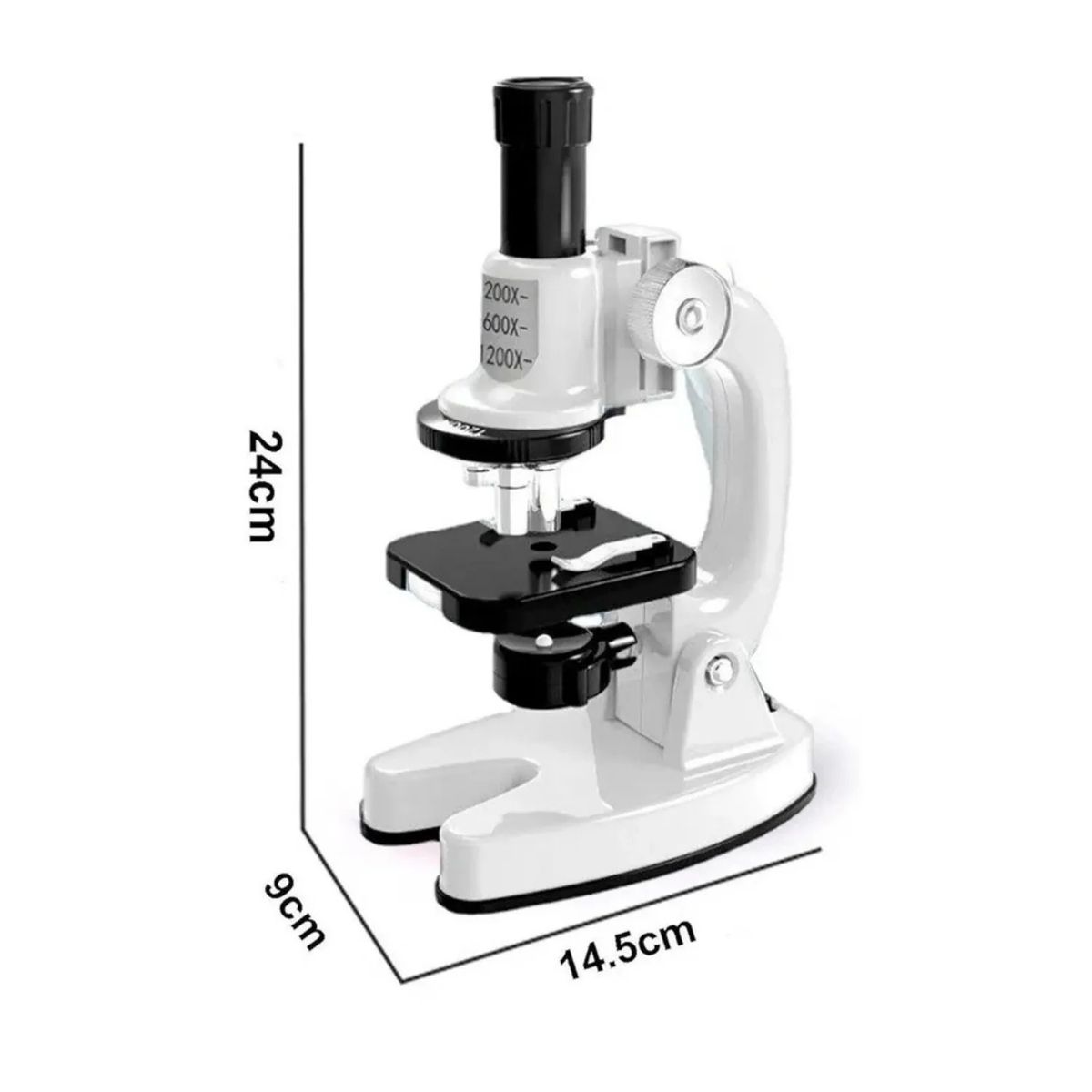 GENERICO - Set Microscopio Infantil con Ampliación hasta x1200-GENERICO