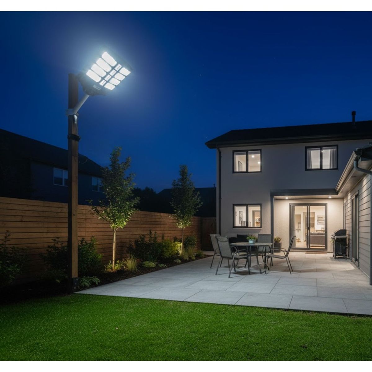 OEM - Lámpara Solar de Calle LED 2000w 8 Hrs