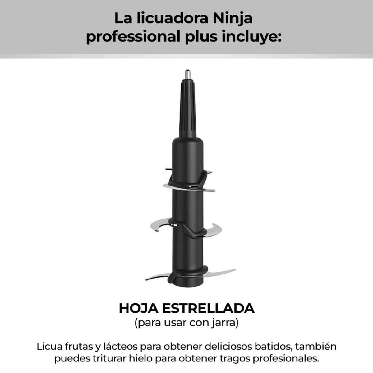 NINJA - Licuadora Profesional 2L Potencia Maxima 1400W BN701CL NINJA