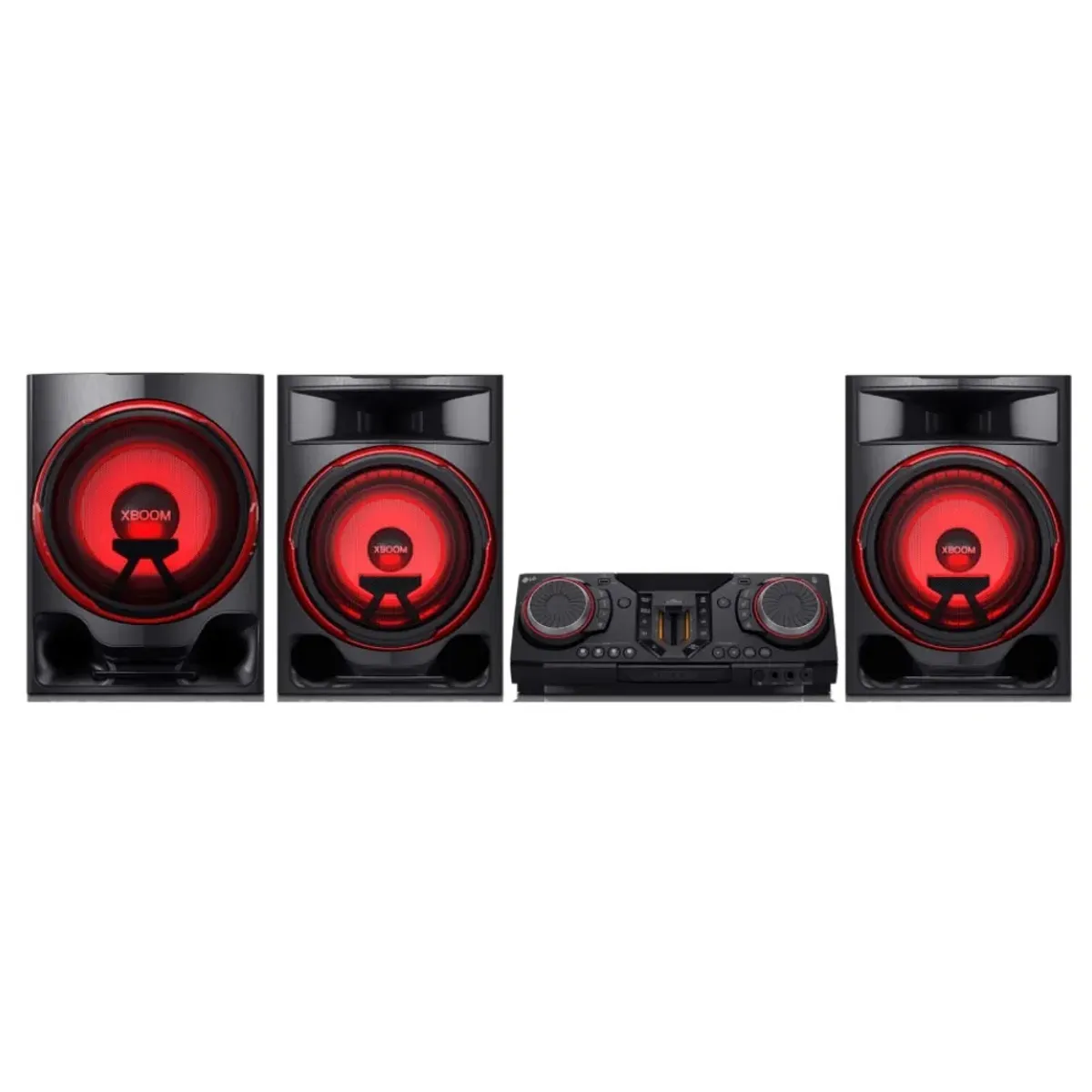 LG - Equipo de sonido Bluetooth Karaoke 2900w XBOOM Negro LG CL88