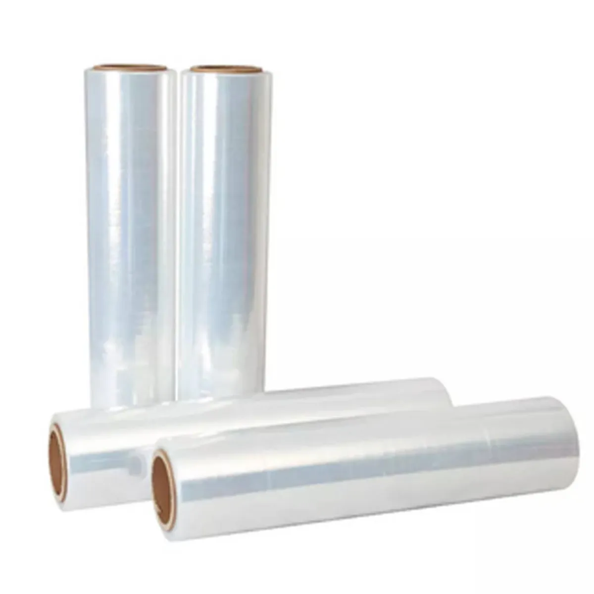 GENERICO - Strech Film Rollo 20" Transparente para embalaje - 4 unidades