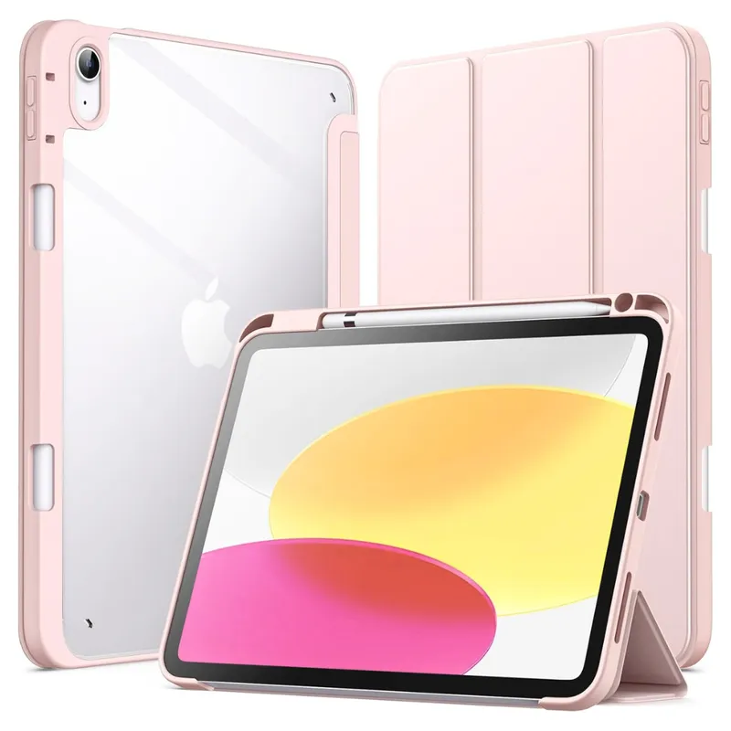 GENERICO - Funda Desmontable Imantada Para iPad A16 11th 10th Generación - ROSADO