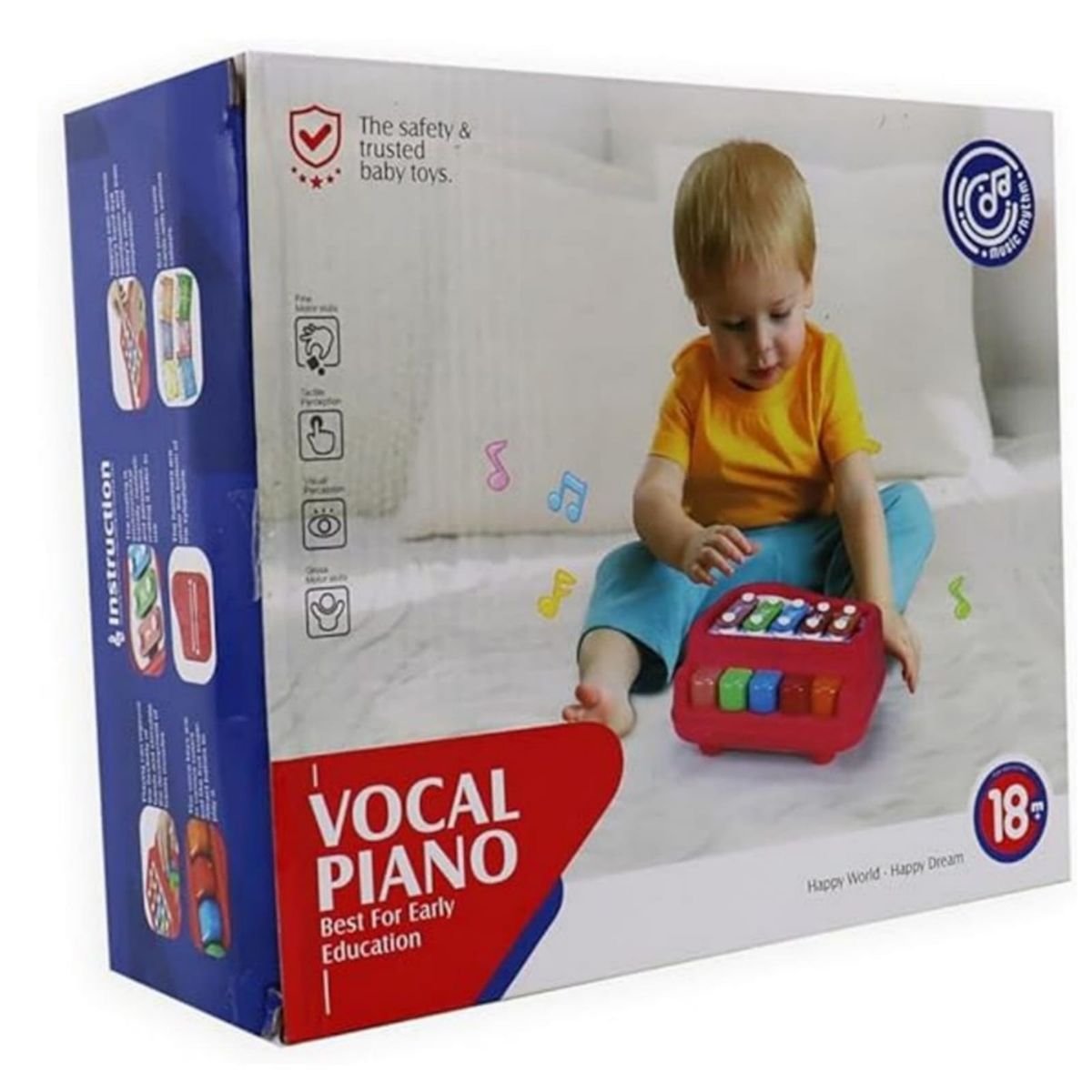 GENERICO - Juegos Teclas metálicas Piano xilófono HUANGER