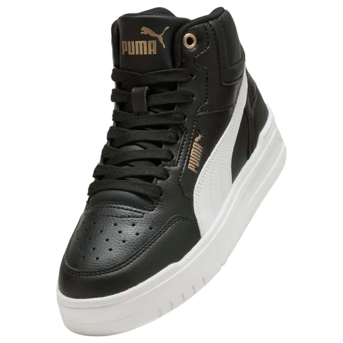 PUMA - Zapatilla Puma Shuffle Downtown Mid Ac Ps 403744 03 Negro para Niño