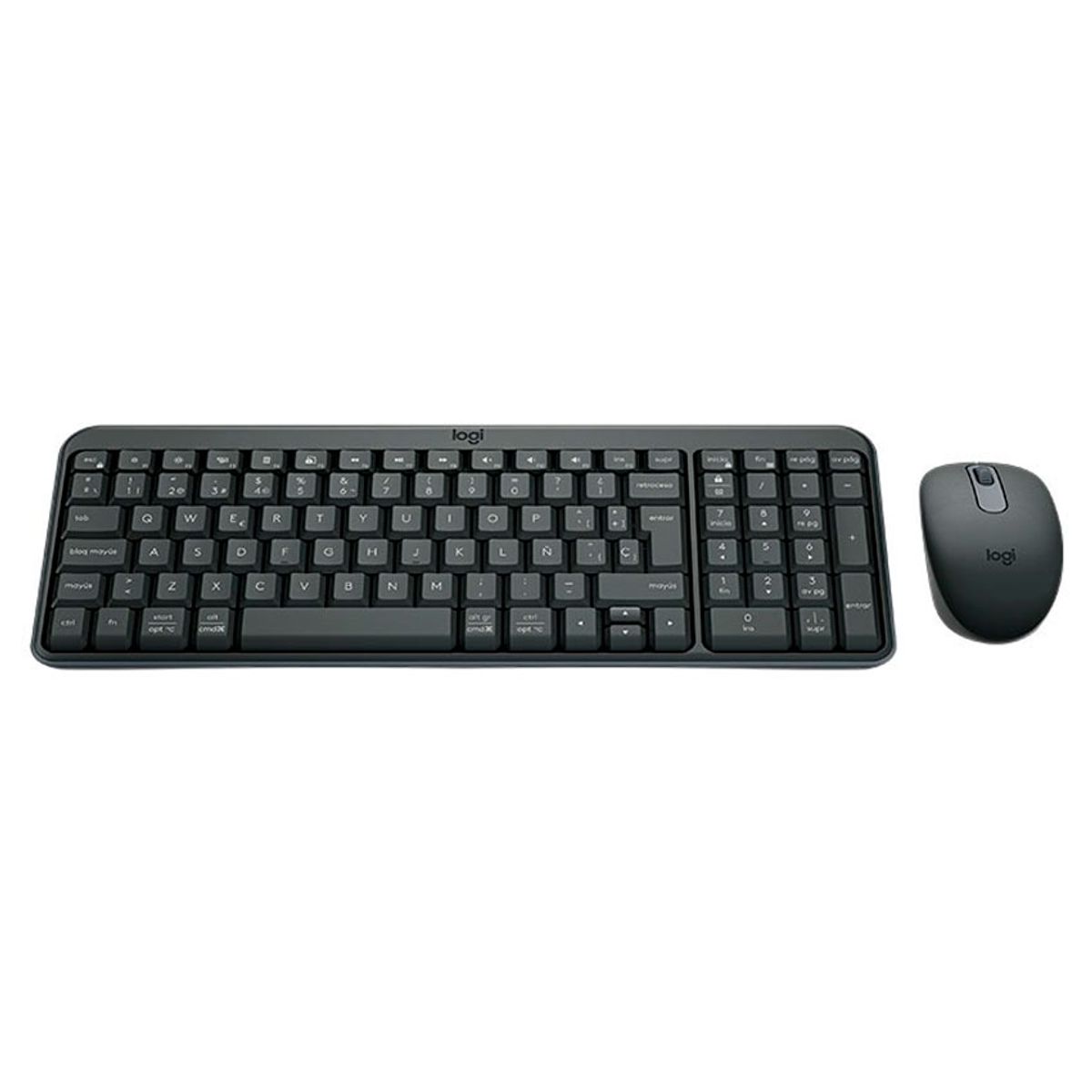 LOGITECH - Combo Logitech MK250 Teclado y Mouse Bluetooth Español Negro
