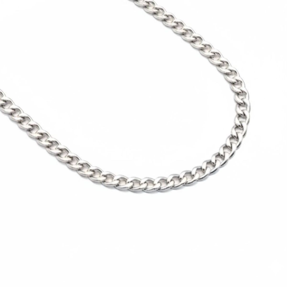 SANTORAL - Cadena Para Hombre Gruesa - Plata