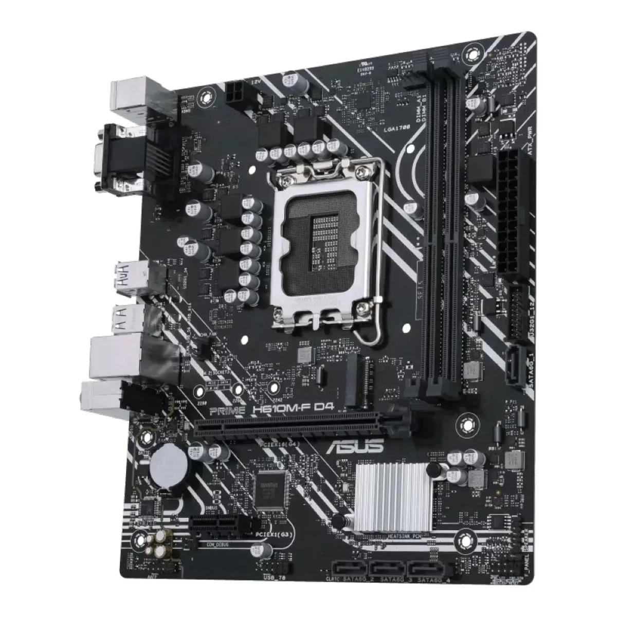 ASUS - Motherboard ASUS PRIME H610M-F D4 R20 Chipset H610 LGA1700 micro-ATX