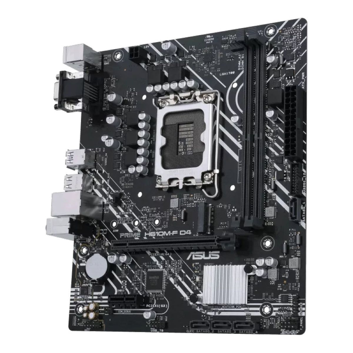 ASUS - Motherboard ASUS PRIME H610M-F D4 R20 Chipset H610 LGA1700 micro-ATX
