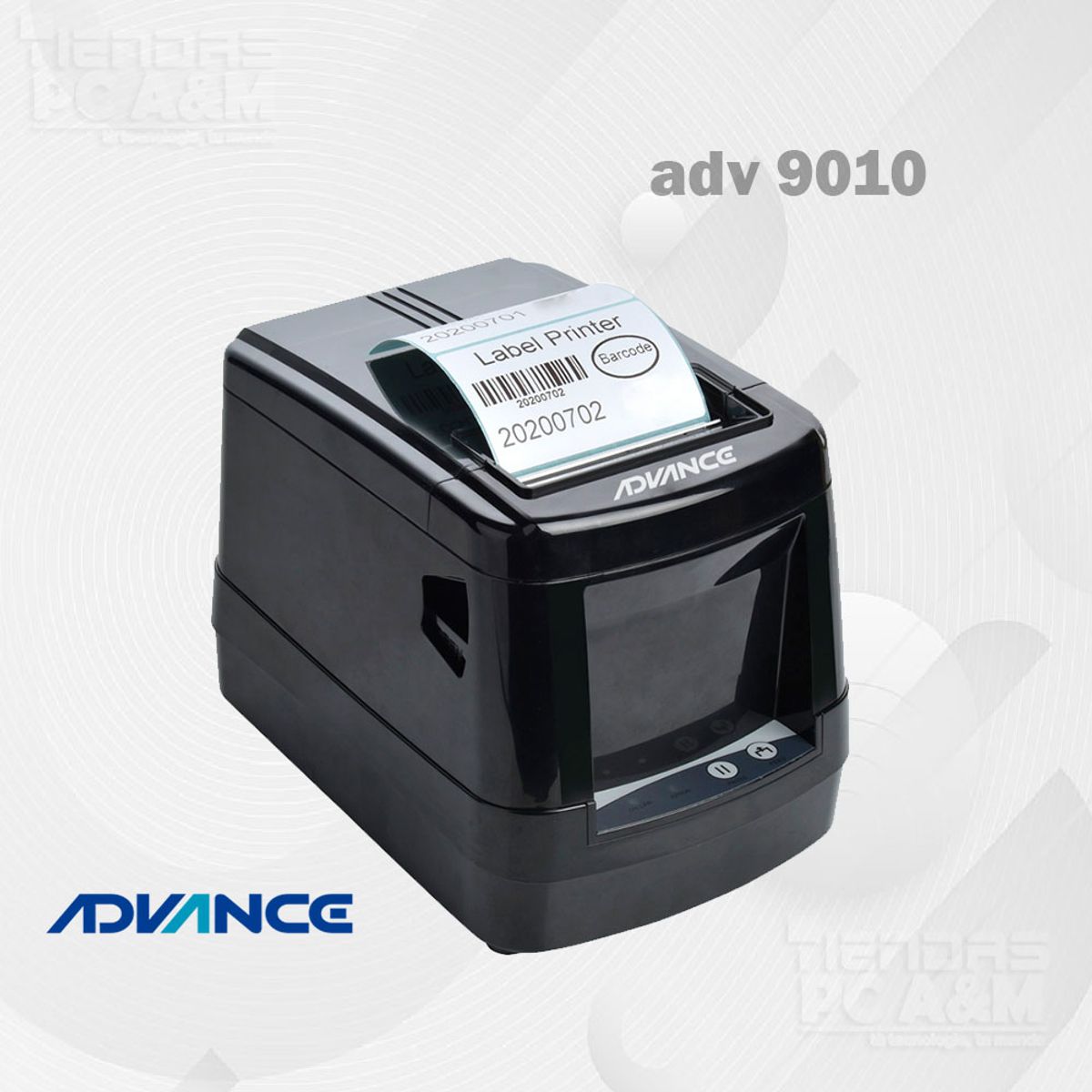 ADVANCE - Impresora Térmica De Etiquetas Advance Adv-9010 Usb Y Bluetooth