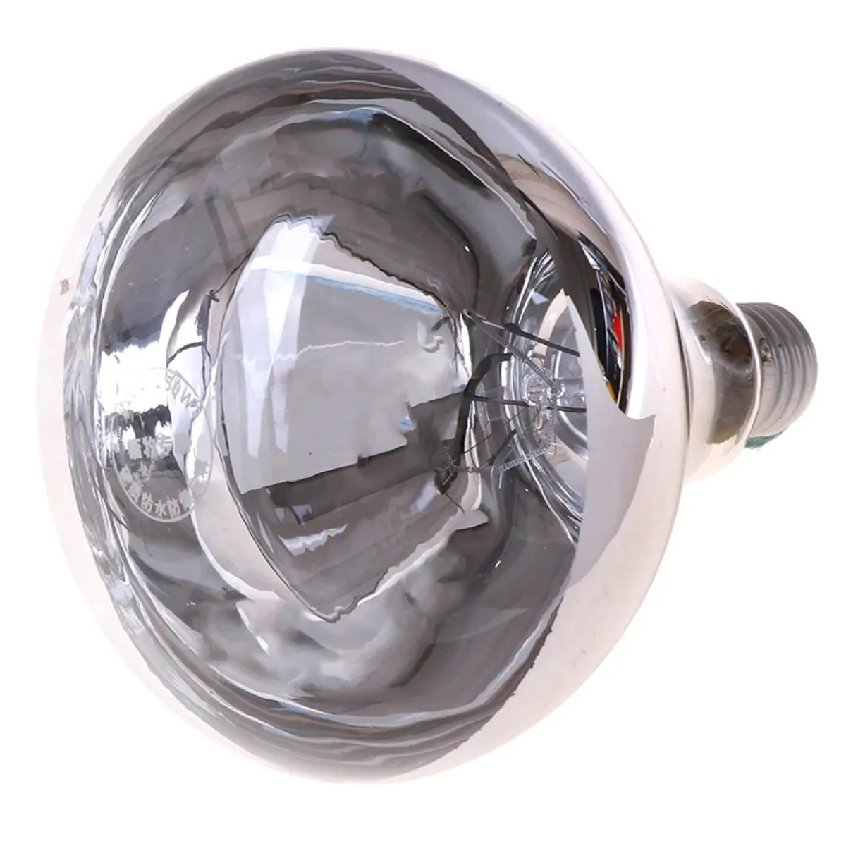 GENERICO - FOCO INFRARROJO CALEFACCIÓN PARA CERDOS PERROS POLLOS 150W PACK X6