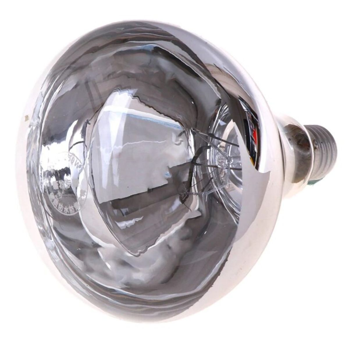 GENERICO - FOCO INFRARROJO CALEFACCIÓN PARA CERDOS PERROS POLLOS 100W PACK X6