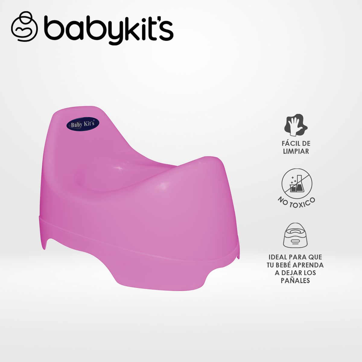 BABY KITS - Bañito de Entrenamiento Rosado