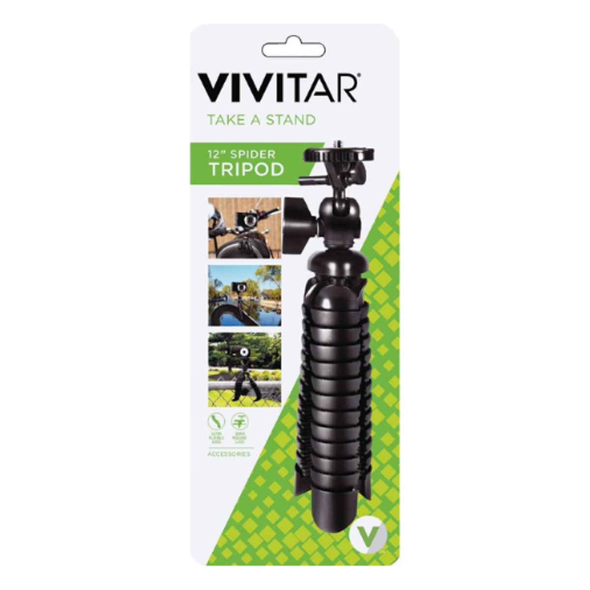 VIVITAR - TRIPODE SPIDER PARA CAMARAS VIVITAR VIV-SP-12-BLK