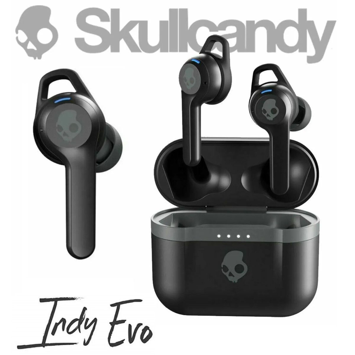 SKULLCANDY - Audífonos Skullcandy Indy Evo 30 Horas Bluetooth 5.0 True Wireless