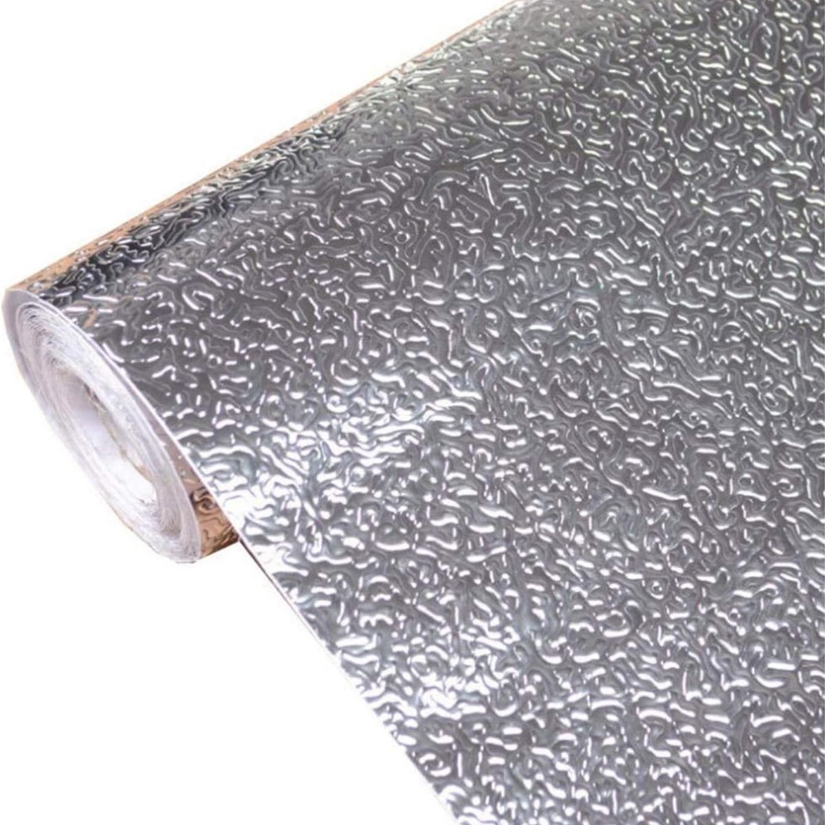 GENERICO - Papel Aluminio Adhesivo Para Cocina 5m x 60cm 202214