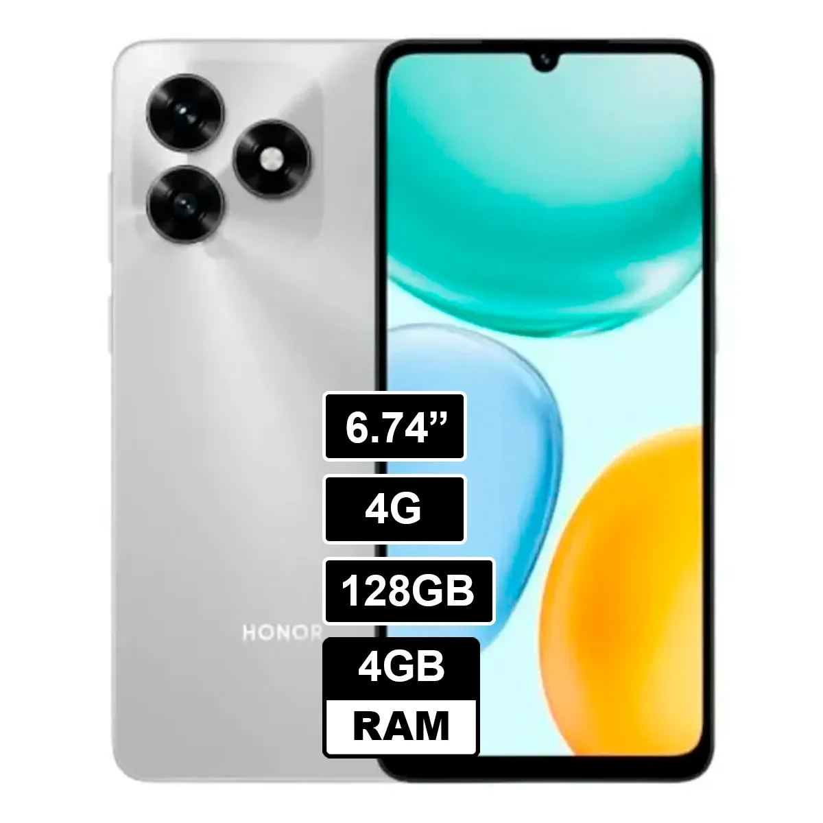 HONOR - X5C 4GB RAM 128GB Plata