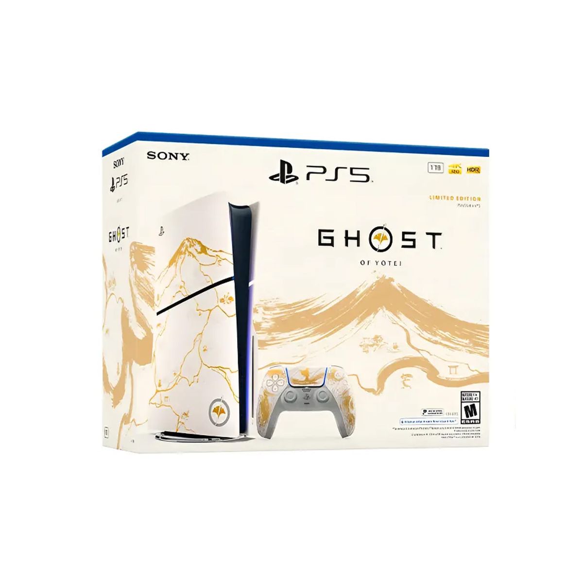 SONY - Consola PlayStation 5 Slim Estandar - Ghost of Yotei Limited Edition