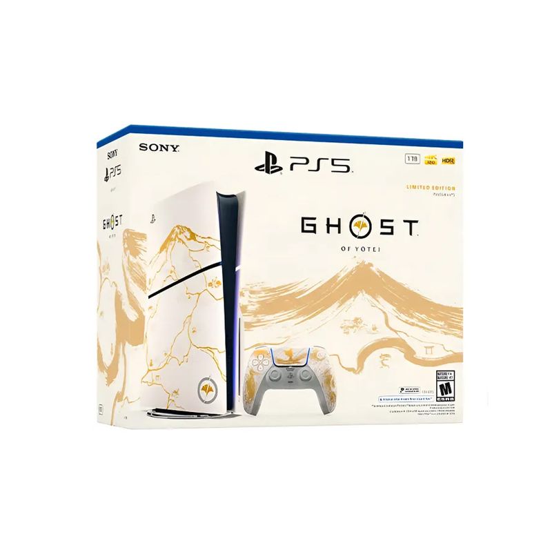 SONY - Consola PlayStation 5 Slim Estandar - Ghost of Yotei Limited Edition