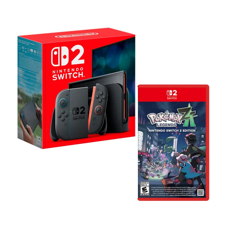 NINTENDO - Consola Nintendo Switch 2 256GB + Pokemon Legends Z-A