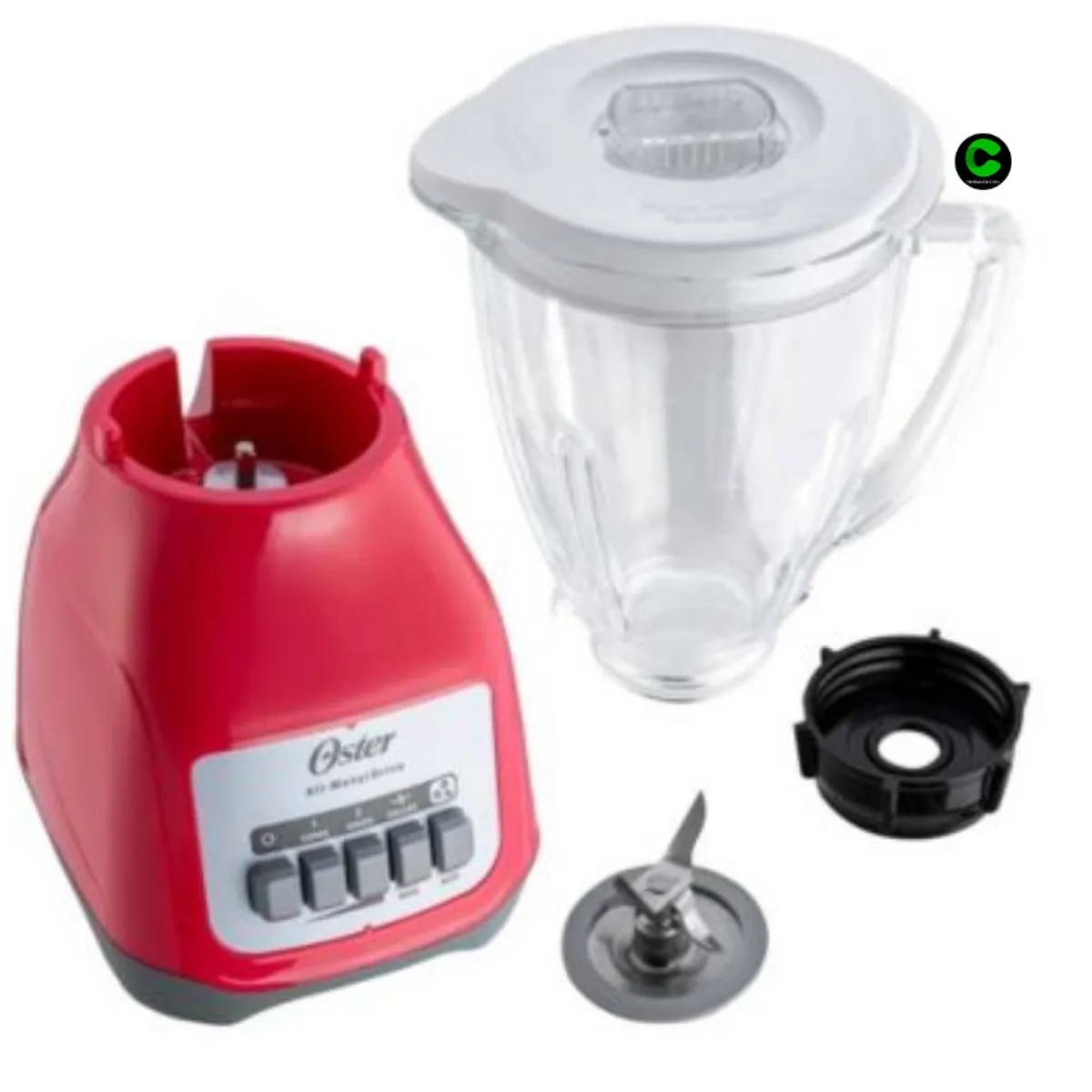 OSTER - Pack OSTER LICUADORA BLSTKAGMPB Y PLANCHA GCSTBV4119