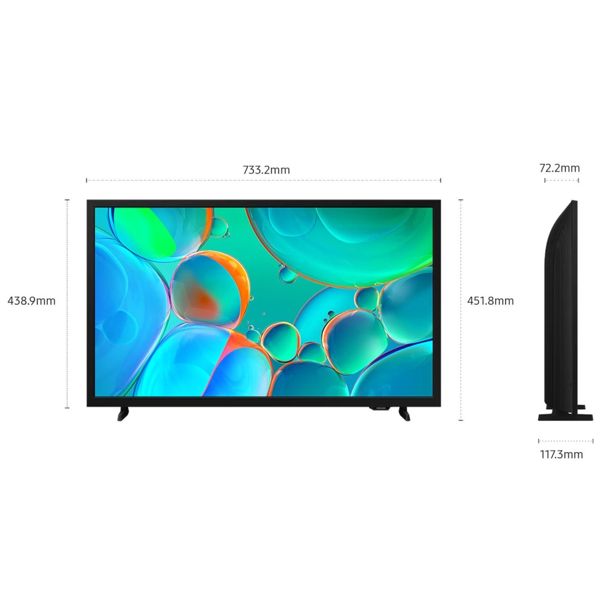 SAMSUNG - Televisor Samsung 32 FHD Smart TV Samsung UN32H5000FG