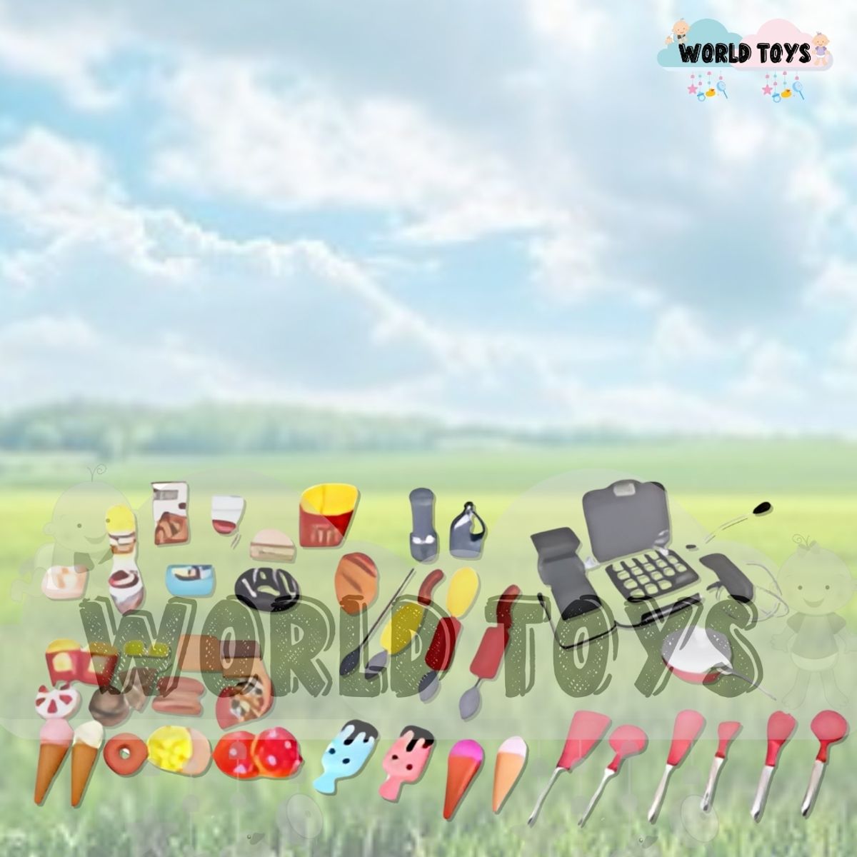 BABY - Carrito Foodtruck Para Niños «YUMMY VAN» Pink