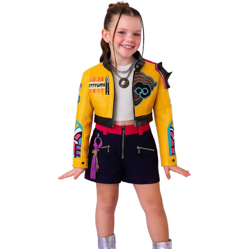 GENERICO - RUMI TRAJE AMARILLO GUERRERAS DE KPOP