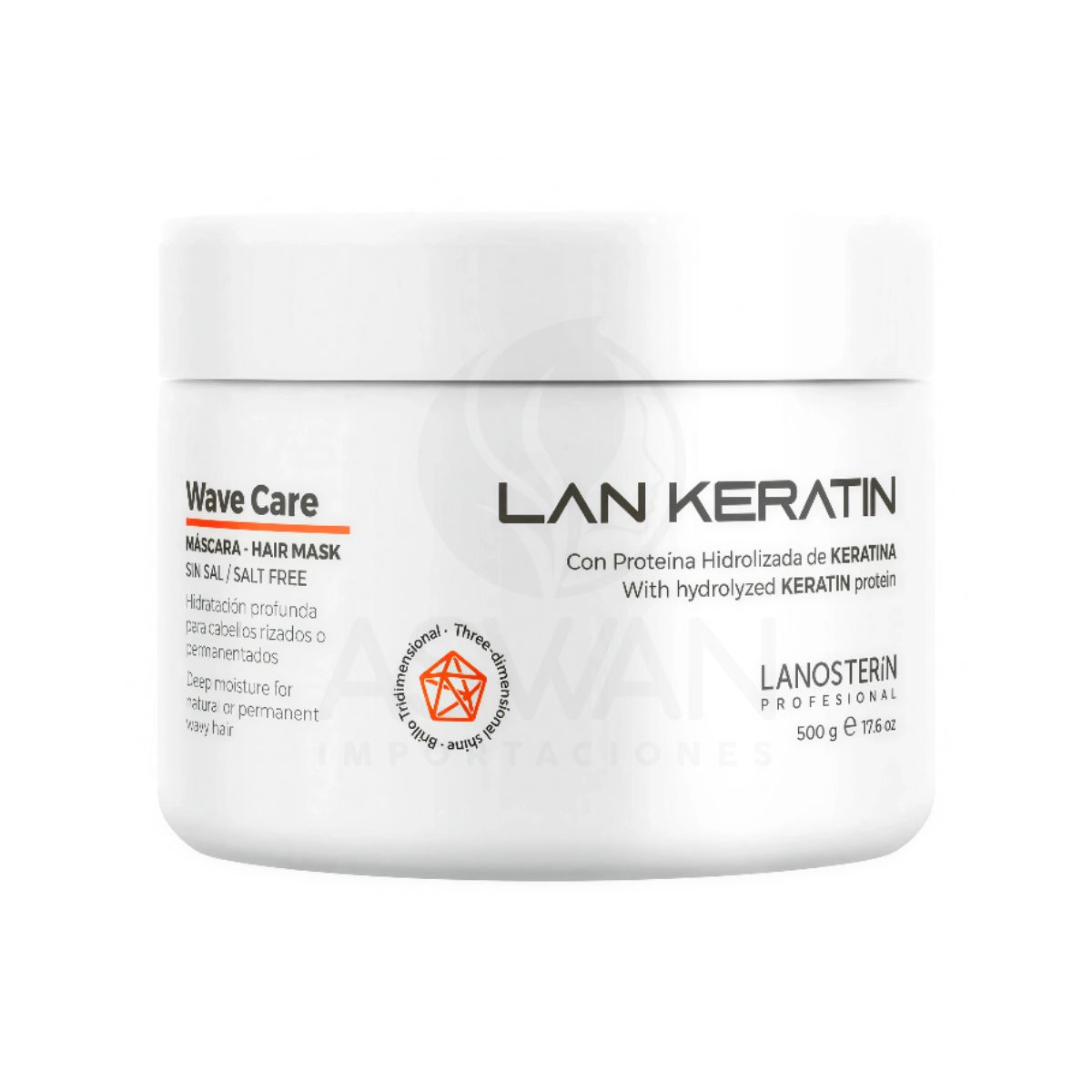 GENERICO - Mascarilla Deep Wave 500 gr - LAN KERATIN