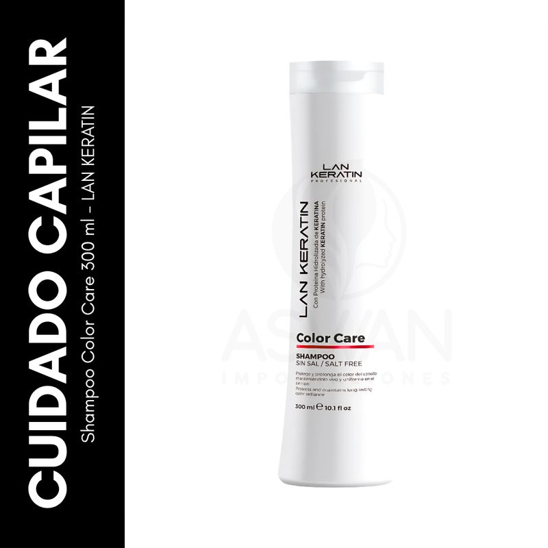 GENERICO - Shampoo Color Care 300 ml - LAN KERATIN