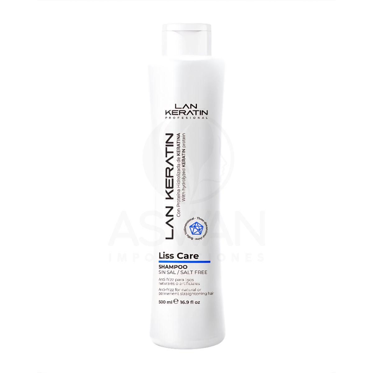 GENERICO - Shampoo Liss Care 500 ml - LAN KERATIN