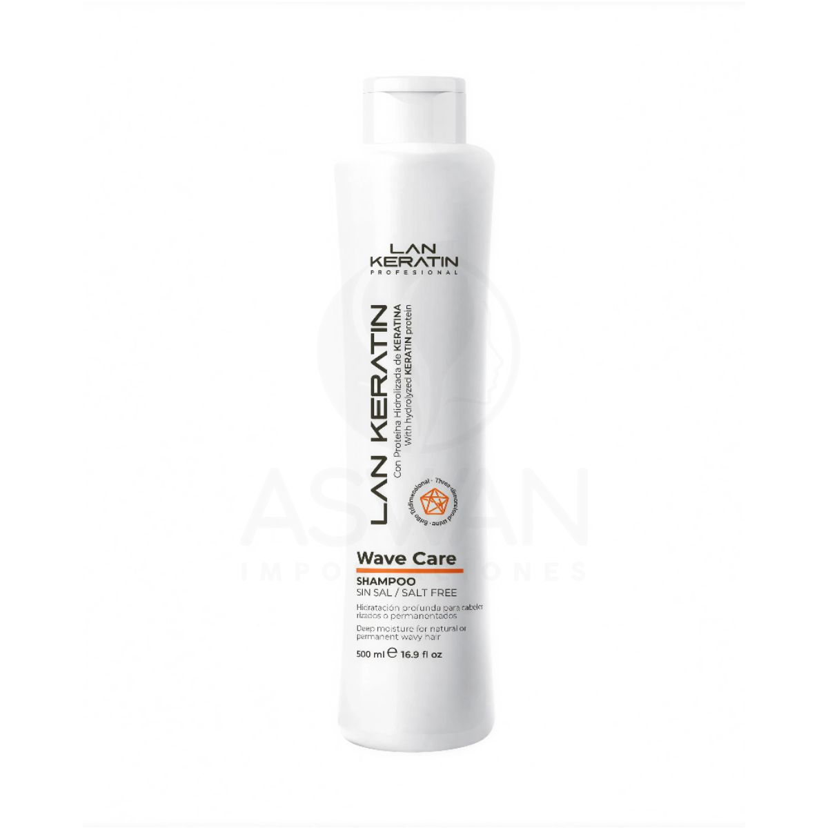 GENERICO - Shampoo Wave Care 500 ml - LAN KERATIN