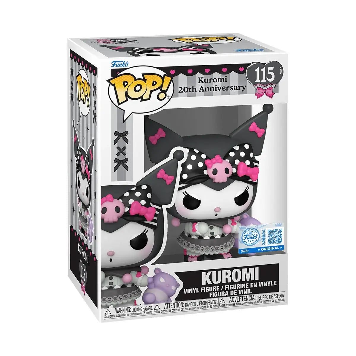 FUNKO - Funko Pop Sanrio Kuromi 20th Anniversary - Kuromi 115 - Specialty Series