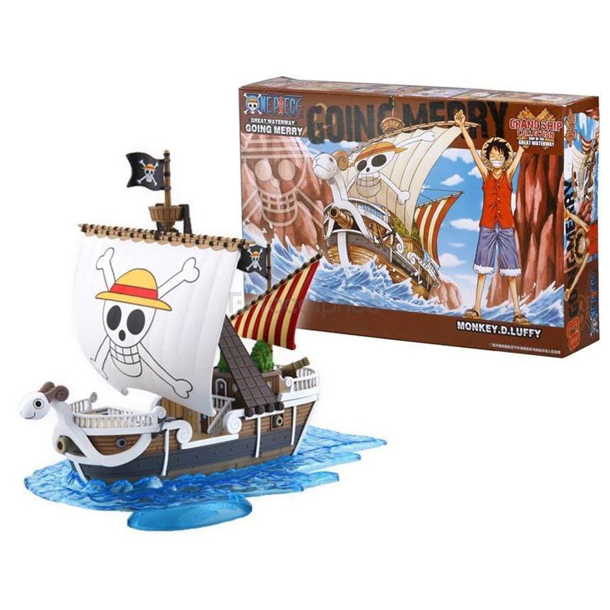 BANDAI - Bandai Grand Ship Collection - One Piece - Going Merry Armable