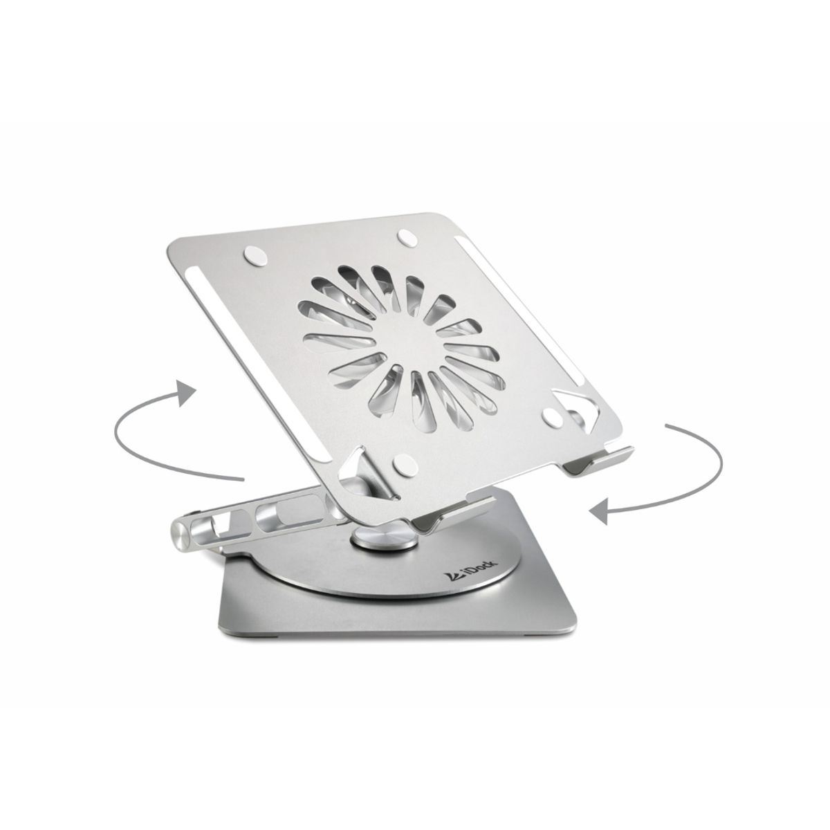 IDOCK - Idock Galaxyi60 360° 3.0 Soporte Cooler Giratorio Aluminio Para Laptop