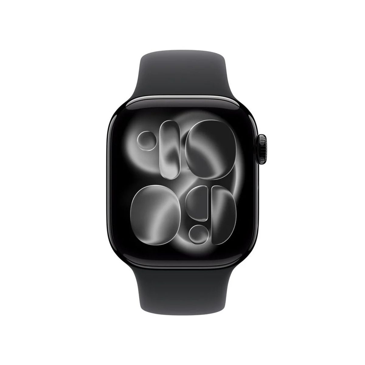 APPLE - Apple Watch Series 11 46mm Gps Jet Black Sport Band M/L Black