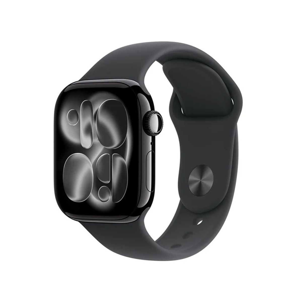 APPLE - Apple Watch Series 11 46mm Gps Jet Black Sport Band M/L Black