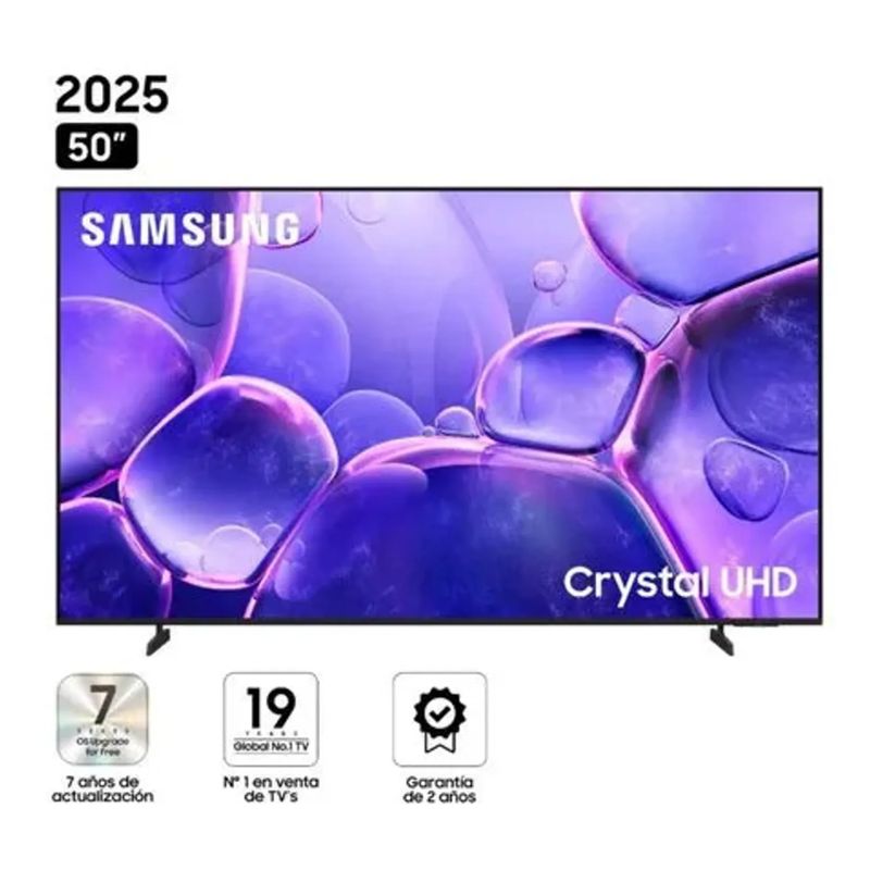 SAMSUNG - Televisor Samsung 50" U8000F 4K UHD Smart TV 2025