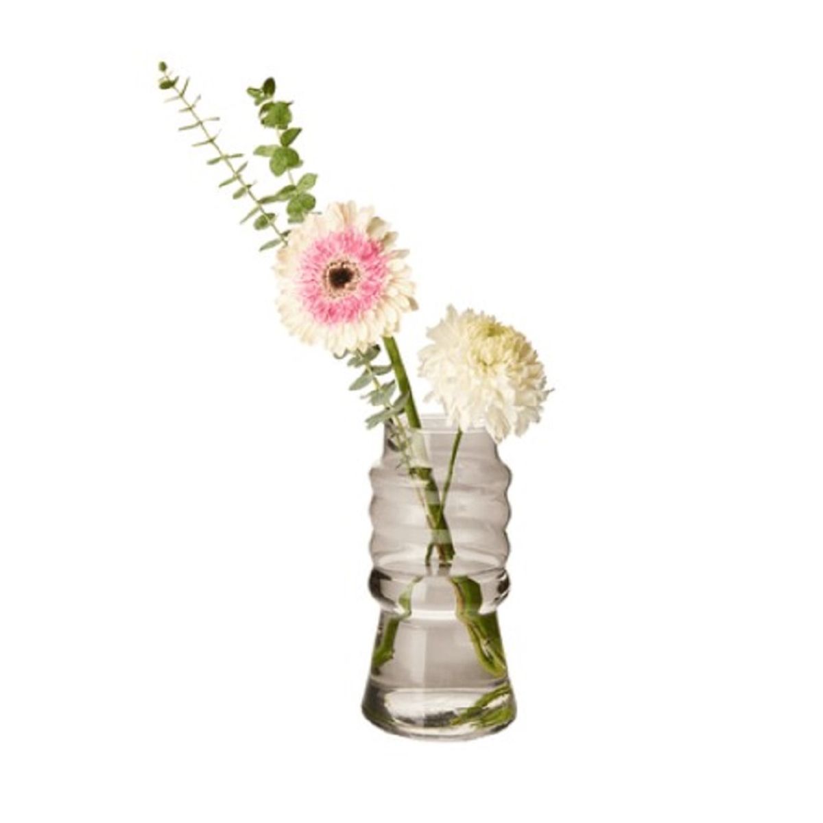 GENERICO - Florero de Vidrio Elegante Negro