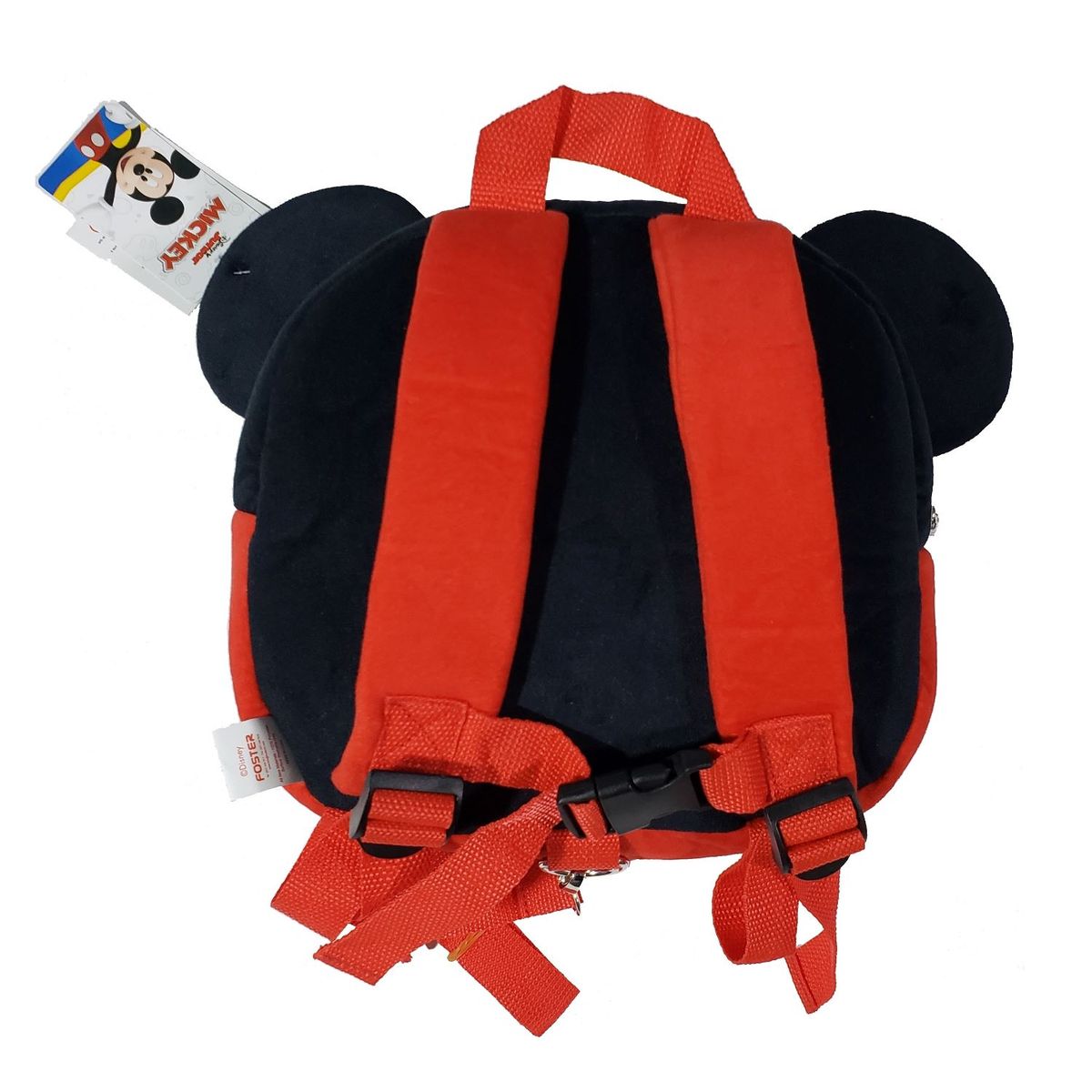 DISNEY CLASICOS - MOCHILA 3-D CON ARNÉS MICKEY PELUCHE