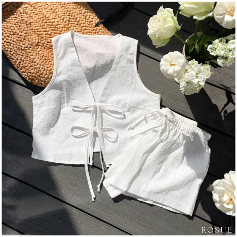 ROSUE - Conjunto Playero Top y Short Bahia