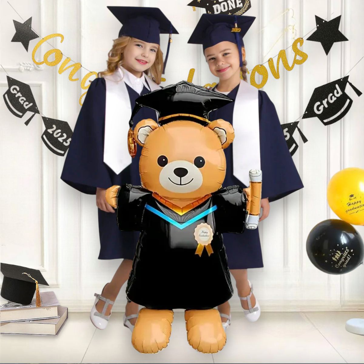 GENERICO - GLOBO PARA FIESTA DE GRADUACIÓN O PROMOCIÓN